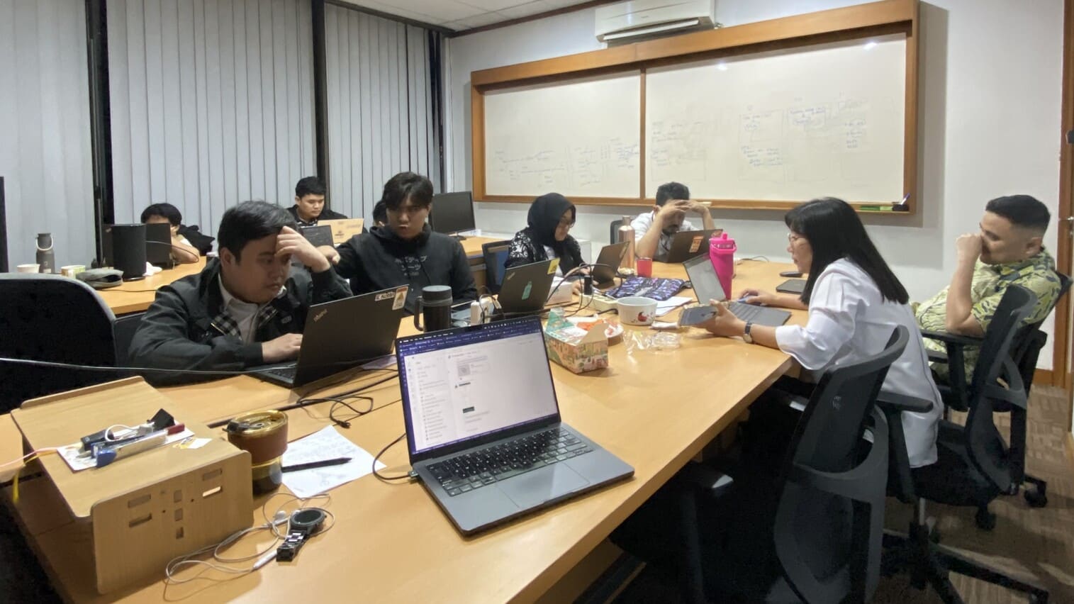 Late night debugging