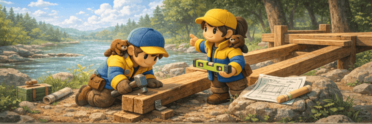 Builder blueprint banner