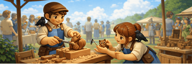 Craftsman blueprint banner