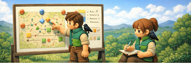 Strategist blueprint banner