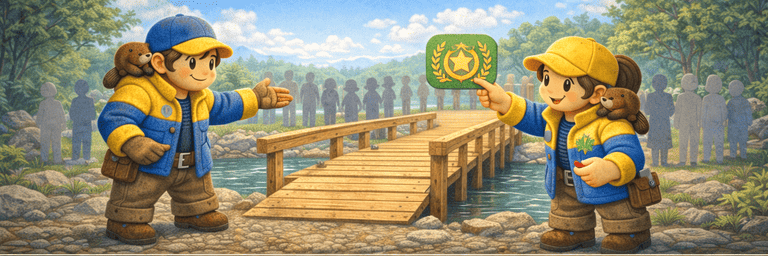 Builder blueprint famous people banner