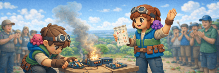 Tinkerer blueprint strengths banner